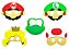 Máscara Fantasia Luigi eva  1 unidades. - Imagem 2