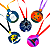 Gargantilha pet medalha Halloween E.V.A - Imagem 1
