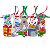 Gravata pet desenho NATAL E.V.A II - Imagem 3