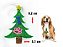 Gravata pet Árvore de natal eva - Imagem 5