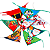 Bandana sublimada pet NATAL 2 cetim - Imagem 1