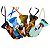 Gravata pet desenho kUNG FU  E.V.A - Imagem 2