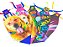 Gargantilha pet sublimada CARNAVAL mista cetim - Imagem 2