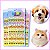 Adesivo Pet Cartelas Cão e Gato Pet Shop Piercing C11 - Imagem 1