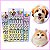 162 Adesivos Pet Cartelas Cão e Gato Pet Shop Piercing C18 - Imagem 5