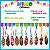 KIt 20 Gravatinhas Festa Junina Pet Shop Impressa Cão e Gato Tamanho G - Imagem 2
