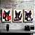Kit 3 Quadros Decorativos Com Moldura em Madeira A3 Sala Quarto Escritório - Imagem 4