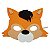 Kit 05 Máscaras Fantasia Infantil Animal Floresta Fazendinha - Imagem 8