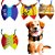 Kit 50 Gargantilha Gravatinha Smoking Pet Shop Personagens - Imagem 1