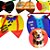 Kit 30 Gargantilha Gravatinha Smoking Pet Shop Personagens - Imagem 1
