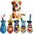 Kit 10 Gravatinhas Dia dos Pais EVA Pet Shop Cão e Gato P - Imagem 1