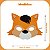 Kit 05 Máscaras Fantasia Infantil Animal Rapozinha Floresta - Imagem 2
