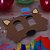 Kit 05 Máscaras Fantasia Infantil Animal Lobo Floresta - Imagem 6