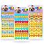Kit com 204 Adesivos Sticker Pet 03 Cartelas Cão e Gato - Imagem 1