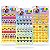 Kit com 168 Adesivos Sticker Pet 03 Cartelas Cão e Gato - Imagem 1