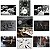 Kit 10 Placas 28,7x22cm MDF Quadros Barbearia Studio - Imagem 1