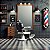 Kit 2 Placas MDF Barbearia Studio Decoração Quadro 28,7x22cm - Imagem 2