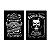 Kit 2 Placas MDF Quadro Decoração Barbearia Studio 28,7x22cm - Imagem 1