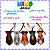 10 Gravatinha EVA Pet Shop Cão e Gato Personagens Animais G - Imagem 3