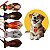 10 Gravatinha EVA Pet Shop Cão e Gato Personagens Animais G - Imagem 7