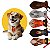 50 Gravatinha EVA Pet Shop Cão e Gato Personagens Animais G - Imagem 6