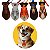 50 Gravatinha EVA Pet Shop Cão e Gato Personagens Animais G - Imagem 7
