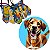 Kit 30 Gravatas Tam G Pet EVA Ursinho Personagens Cão e Gato - Imagem 8