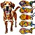Kit 20 Gravatinhas G Pet EVA Ursinho Personagens Cão e Gato - Imagem 8