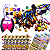KIT 418 Gravatas ADESIVOS Pet  HALOWEEN Lacinho Pet Shop - Imagem 1