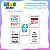 Kit com 5 Placas MDF Frases Cristãs Motivacionais A4 FE16 - Imagem 3