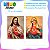 Kit 2 Placas MDF Pintura Sacra  Clássica Jesus E Maria FE7 - Imagem 3