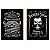 Kit 2 Placas MDF Barbearia Vintage Retrô Decoração A4 BR16 - Imagem 1