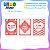 Kit 03 Placas MDF Eu Amo Você Decoração Quadros Tam A4  AR10 - Imagem 3