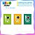 Kit 03 Placas MDF Love Love Decoração Quadro Tam A4 AR6 - Imagem 3