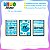 Kit 03 Placas Decor MDF Amor Fé Gratidão Tamanho Tam A4 AR8 - Imagem 3