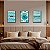 Kit 03 Placas Decor MDF Amor Fé Gratidão Tamanho Tam A4 AR8 - Imagem 4