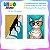 Kit 02 Placas MDF Arte Moderna com Gatos e Café Tamanho A4 - Imagem 2