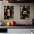Kit 02 Placas MDF Hamburguer Decoração Cozinha Lanchonete A4 - Imagem 4