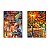 Kit 02 Placas MDF Pintura Artística Vintage Decoração Tam A4 - Imagem 1
