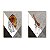 Kit 02 Placas MDF Girafa e Onça Decoração Parede Tam A4 AN3 - Imagem 1