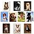 Kit 10 Placas MDF Cachorros Parede Criativa e Divertida DC16 - Imagem 1