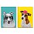 Kit 05 Placas MDF Cachorros Fofos para Amantes de Pets DC13 - Imagem 5