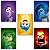 Kit 05 Placas MDF Personagens Emoções Parede Colorido PF7 - Imagem 1