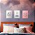 Kit 03 Placas MDF Bora Viver Nossos Sonhos Decoração DC9 - Imagem 4