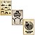 Kit com 03 Placas MDF Barbearia Les Mustaches Parede BR35 - Imagem 1