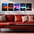 Kit 5 Placas MDF Decoração Fotografias do Céu Noturno DC38 - Imagem 4