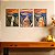 Kit 3 Placas MDF Pintura de Gatos Estilo Humorístico DC30 - Imagem 3