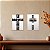 Kit 2 Placas MDF Placa Fé Cristã Frase Inspiradora FE29 - Imagem 4