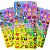 Adesivo Pet 3D Aplique Sticker Pet Banho  Super Cola 50 Und - Imagem 1