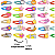 50 Adesivos Pet Piercings Tic Tac Olográfico Banho Tosa Mult - Imagem 4